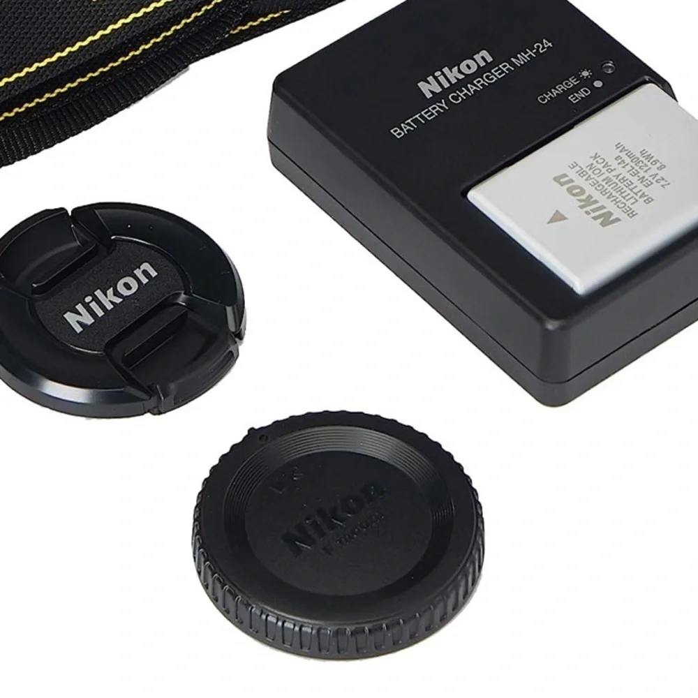 Nikon D3400 Digital SLR Camera & 18-55mm VR DX AF-P Zoom Lens (Black)